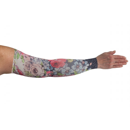 Bloomin' Betty Dark Arm Sleeve by LympheDivas